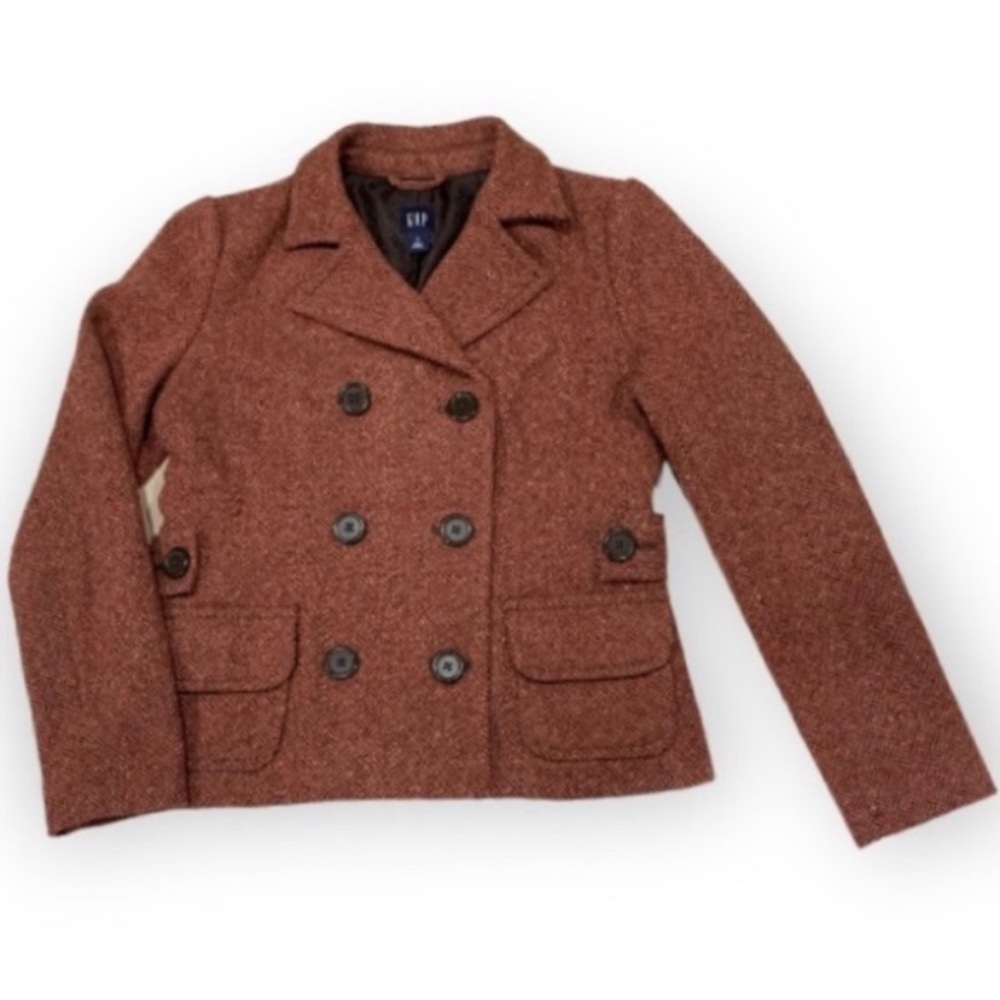 GAP Double Breasted Wool Blazer